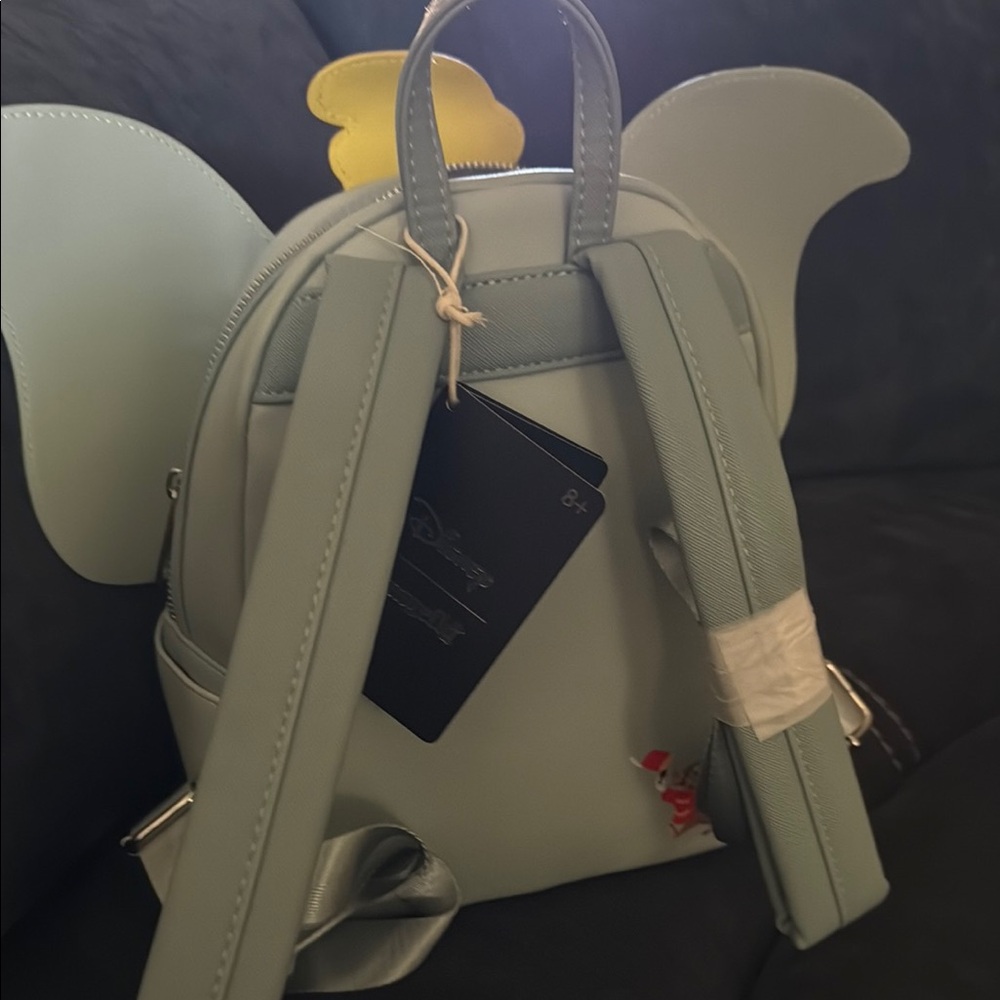 Disney Gray and Pink Elephant Backpack - Picture 2 of 2